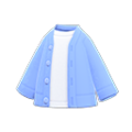 Cardigan-Shirt Combo (Blue) NH Storage Icon.png