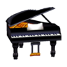 ebony piano