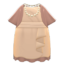 Fancy Party Dress (Beige) NH Icon.png