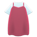 Layered Tank Dress (Berry Red) NH Icon.png