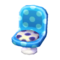 Polka-Dot Chair (Soda Blue - Grape Violet) NL Model.png