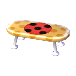 Polka-Dot Low Table (Caramel Beige - Pop Black) NL Model.png