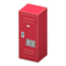 Upright Locker (Red - Cool) NH Icon.png