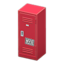 Upright Locker (Red - Cool)
