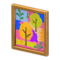 Framed Poster (Brown - Trees) NH Icon.png