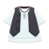 Gilet and Shirt (Black) NH Icon.png