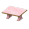 Marble Table (Pink) NH Icon.png