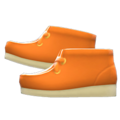 Moccasin Boots (Orange) NH Icon.png