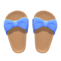 Ribbon Sandals (Blue) NH Icon.png