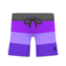 Surfing Shorts (Purple) NH Icon.png