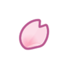 cherry-blossom petal