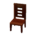 Classic chair's Chocolate variant
