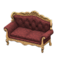 Elegant Sofa (Light Brown - Damascus-Pattern Red) NH Icon.png