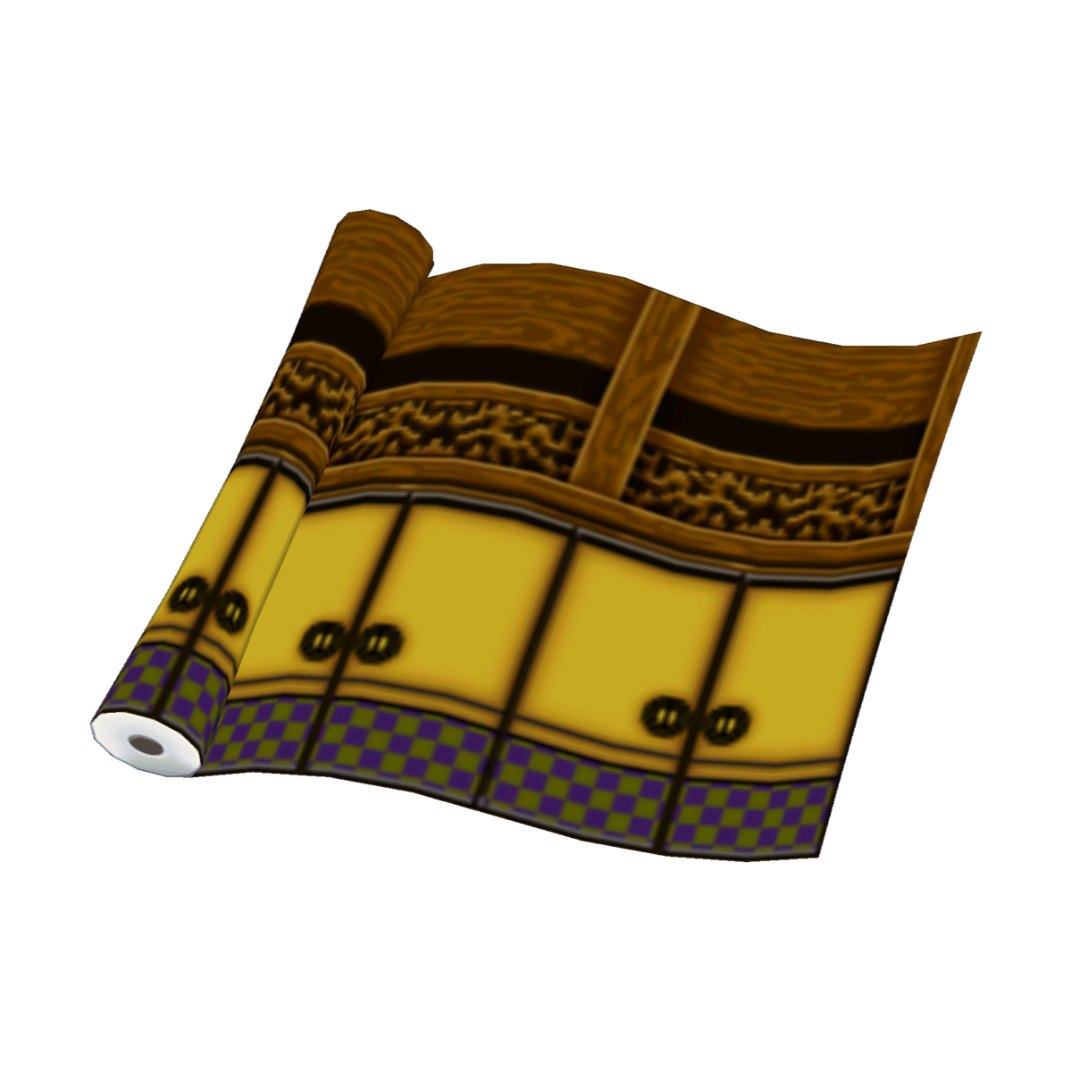 Gold screen wall (City Folk) Animal Crossing Wiki Nookipedia