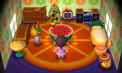 Tangy's house interior