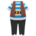Pirate outfit's Blue variant