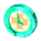 Polka-Dot Clock (Emerald - Caramel Beige) NL Model.png