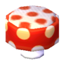 polka-dot stool