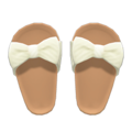 Ribbon Sandals (White) NH Icon.png