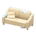 Sloppy sofa's Beige variant