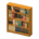 Wooden bookshelf's Brown variant