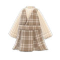 Checkered Jumper Dress (Beige) NH Storage Icon.png