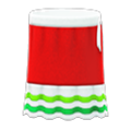 Colorful Skirt (Red) NH Storage Icon.png