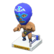 Throwback wrestling figure's Blue variant