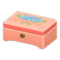 Wooden Music Box (Pink Wood - Blue Flowers) NH Icon.png