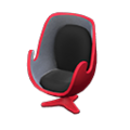 Artsy Chair (Red - Black) NH Icon.png
