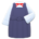 Box-skirt uniform's Navy blue variant