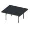 Cool Dining Table (Silver - Black) NH Icon.png