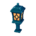 Garden lantern's Blue variant