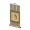 Hanging Scroll (Brown - Fish) NH Icon.png