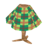 Jade Check Print
