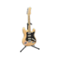 Rock Guitar (Natural Wood - Chic Logo)