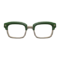 Squared Browline Glasses (Green) NH Icon.png