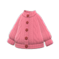 Aran-Knit Cardigan (Pink) NH Storage Icon.png