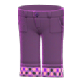 Cuffed Pants (Purple) NH Storage Icon.png