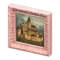 Fancy Frame (Pink - Landscape Oil Painting) NH Icon.png