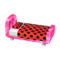 Polka-Dot Bed (Ruby - Pop Black) NL Model.png