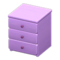 Simple Small Dresser (Purple - None) NH Icon.png