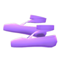 Ballet Slippers (Purple) NH Icon.png