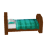 basic green bed