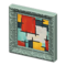 Fancy Frame (Green - Abstract Painting) NH Icon.png