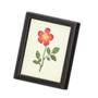 Framed Photo (Black - Pressed Flower) NH Icon.png