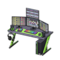 Gaming Desk (Black & Green - Stock Trading) NH Icon.png