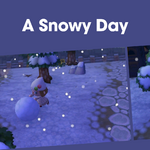 Nintendo Music Playlist Cover ACNL A Snowy Day.png