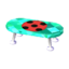 polka-dot low table