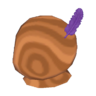 purple feather